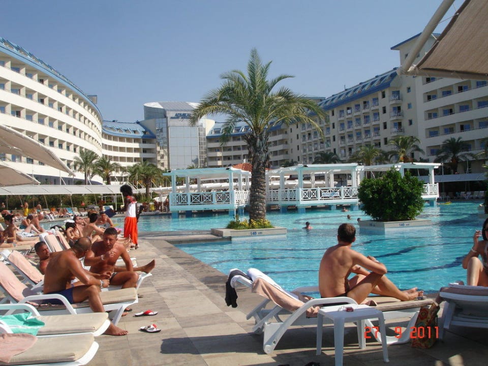 Chilling am Pool Crystal Admiral Aqua Collection