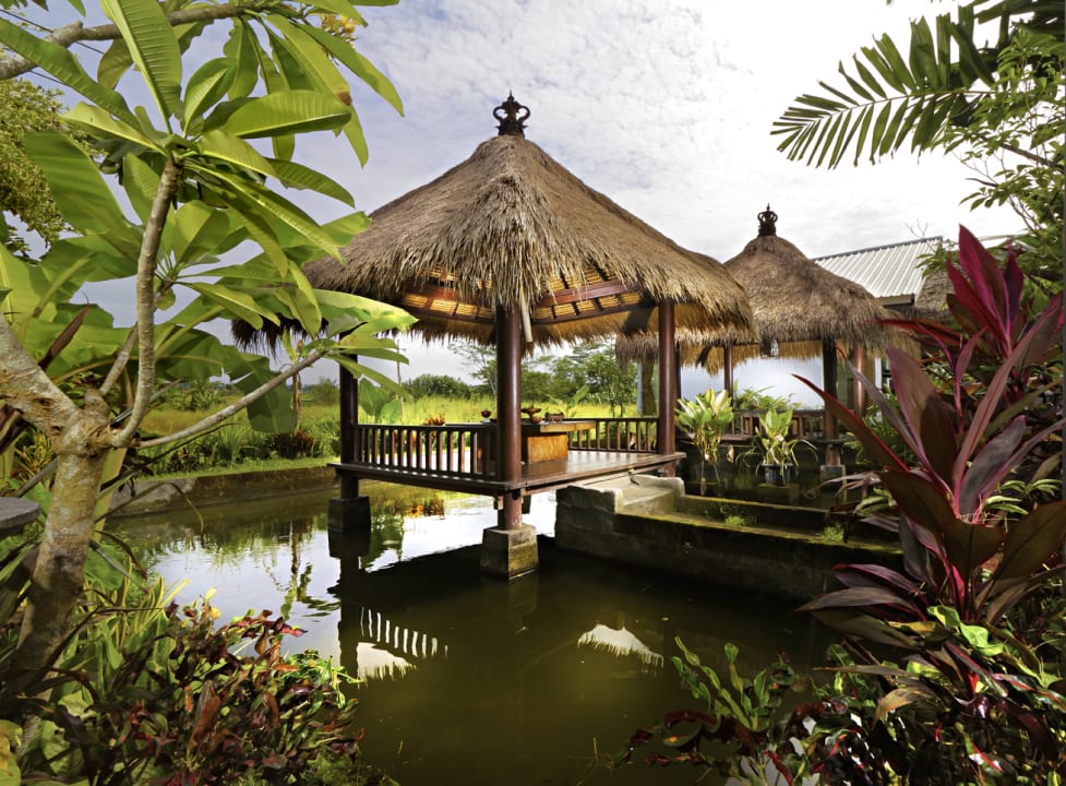 Ausblick Puri Lumbung Cottages