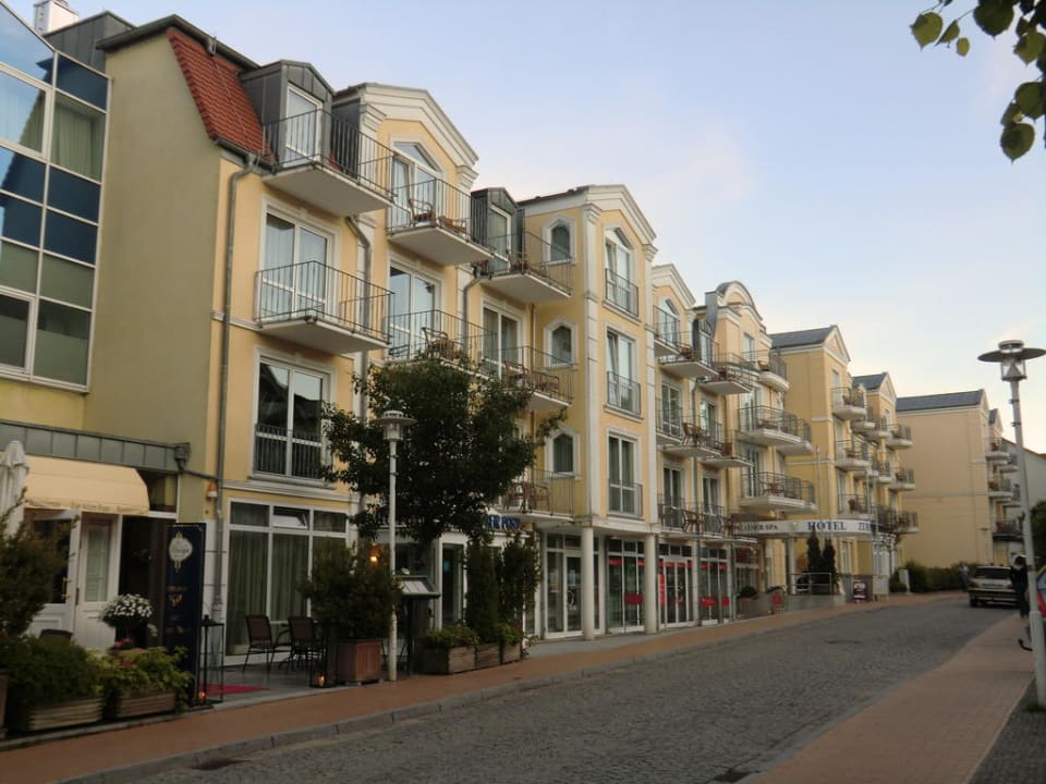 Aussenansicht von der Seestraße Hotel zur Post