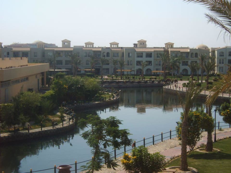 ausbilck aus dem  fenster Pickalbatros Dana Beach Resort - Hurghada