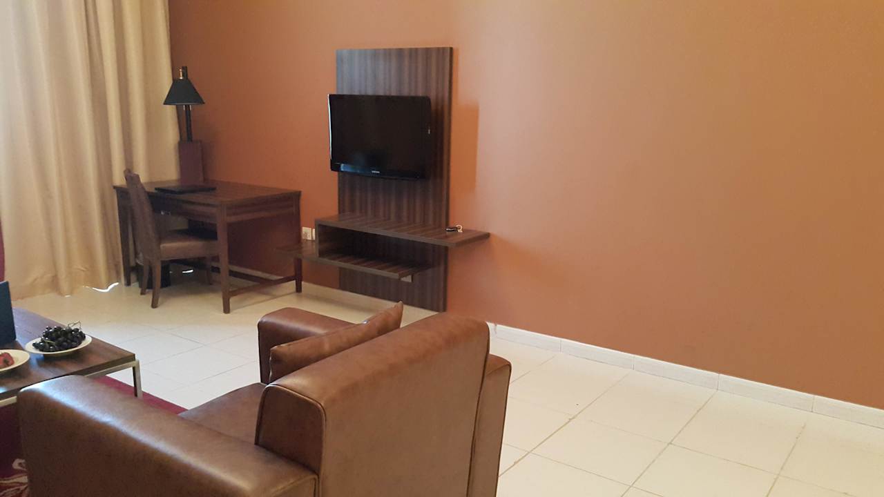 Living room Abidos Aparthotel Dubailand