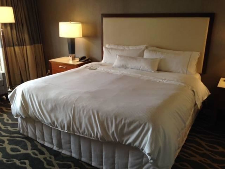 Bed in standard tower room Hotel The Westin St. Francis