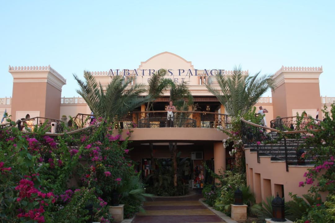 Treppenaufgang zu Hotel Pickalbatros Palace Resort