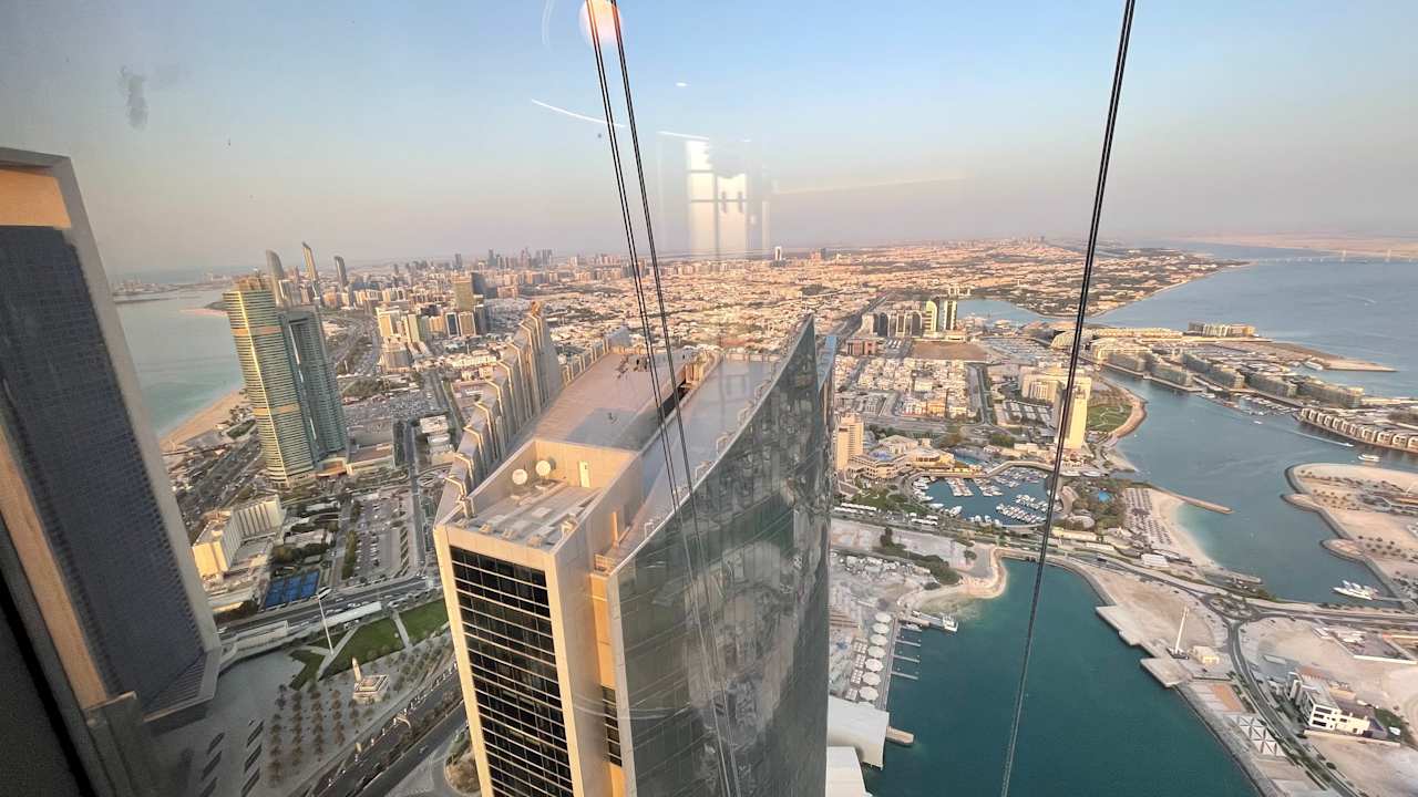Ausblick Conrad Abu Dhabi Etihad Towers