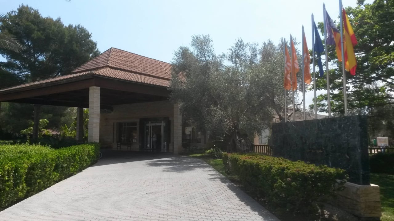 Hoteleingang Zafiro Can Picafort