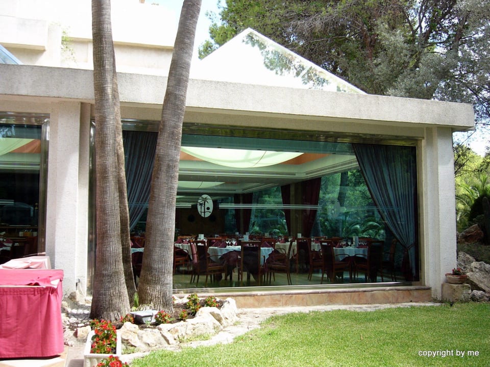 Restaurant von aussen allsun Hotel Bella Paguera