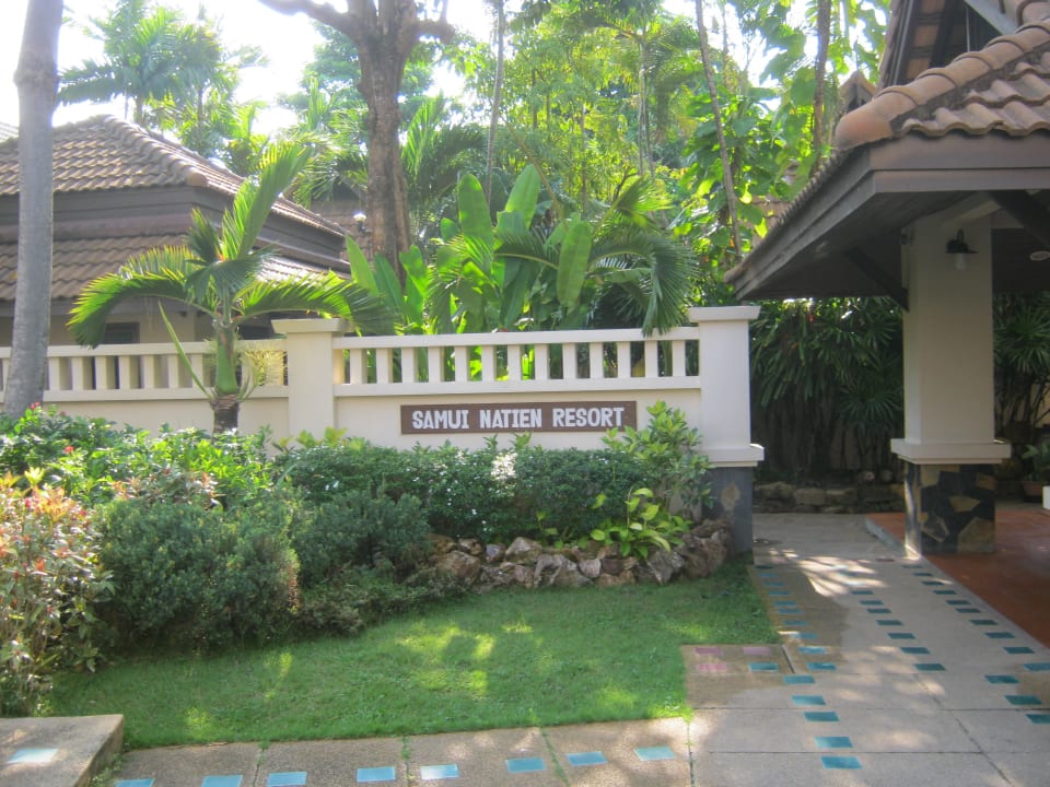 Eingang Samui Natien Resort