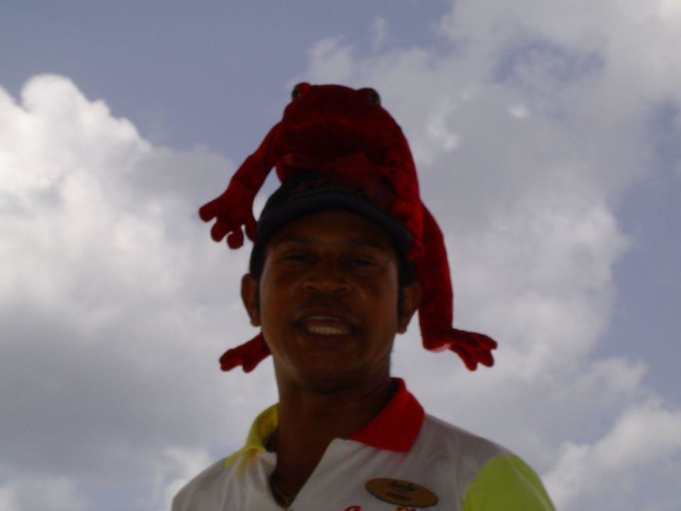 Freddy und sein roter Frosch Dreams La Romana Resort & Spa
