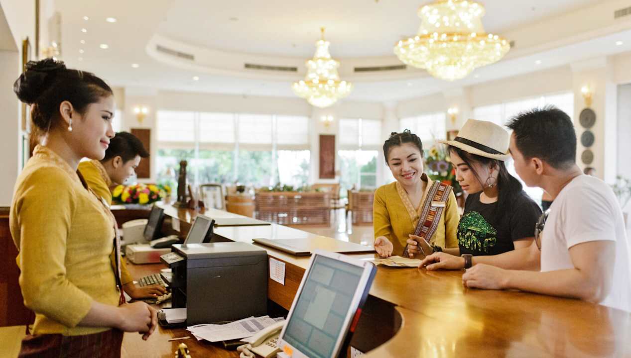 Lobby Champasak Grand Hotel