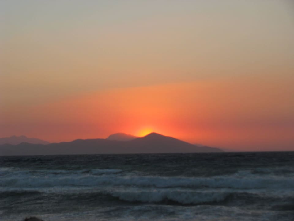 Zachód słońca Blue Lagoon Resort