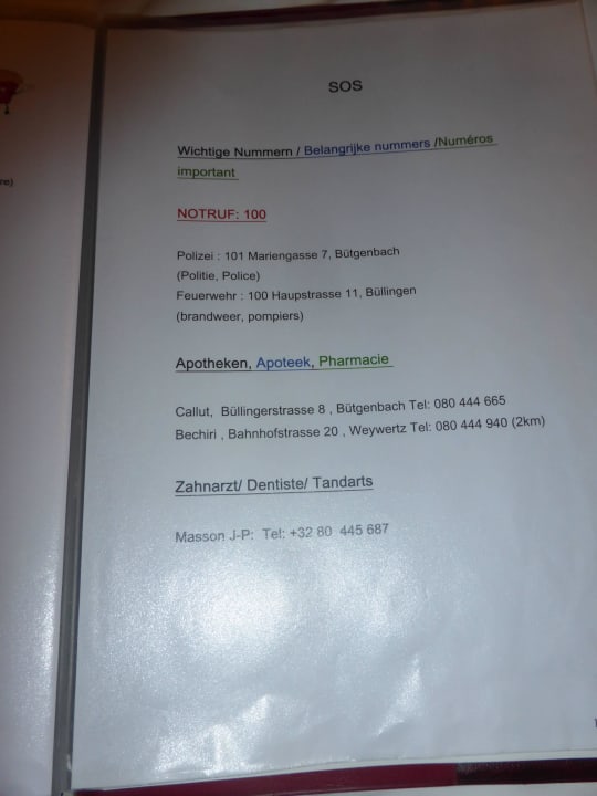 Hotelinformation Hotel Eifelland