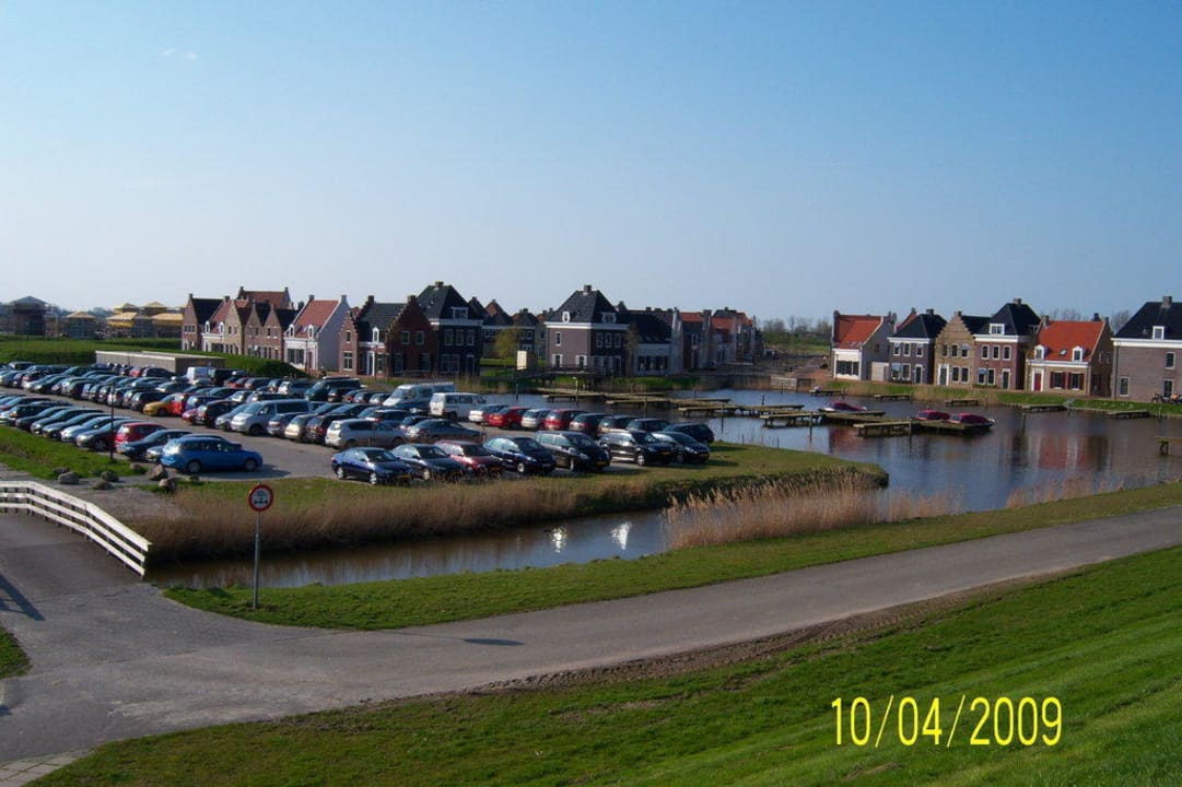 Park vom Damm aus Ferienpark Landal Esonstad