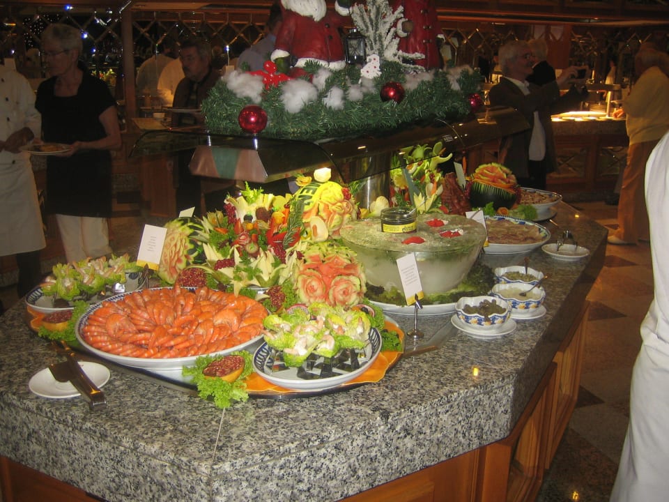 Weihnachtsbüffet Hotel Riu Palace Maspalomas Adults Only