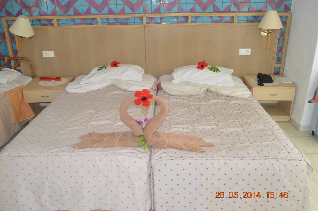 Dekoration nach Trinkgeld Hotel El Mouradi Djerba Menzel