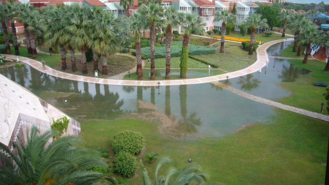 Nach dem Unwetter Megasaray Club Belek