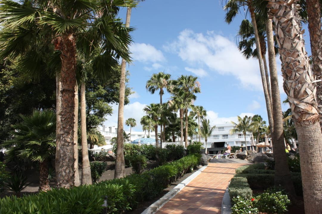 Wege Gartenanlage Hotel Riu Paraiso Lanzarote