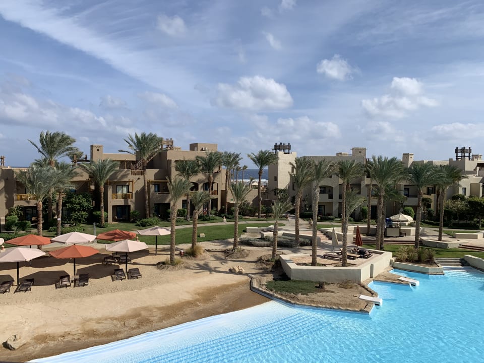 Ausblick Pickalbatros Palace Hotel-Port Ghalib