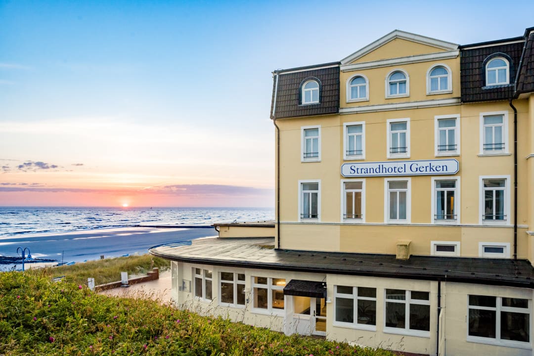 Außenansicht Strandhotel Gerken