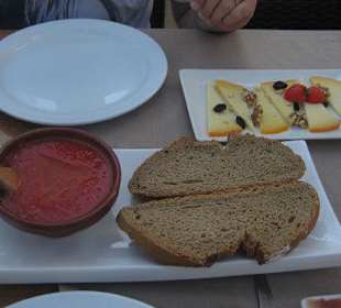 Mallorquinisches Brot mit Tomate