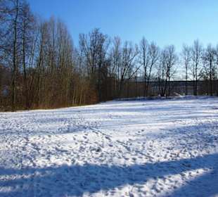 Der Stausee im Winter ein Traum
