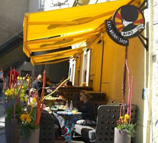 Szenecafe in Salzburg "Afro"