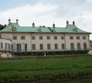 Flügel vom Schloss Pillnitz.