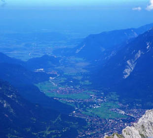 Ausblick nach Tirol