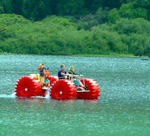 Der Kournas-See (griechisch λίμνη κουρνά)