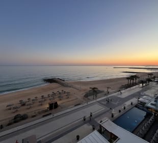 Blick vom Balkon (7.OG) Dom Jose Beach Hotel