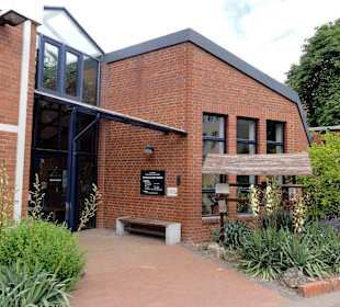 Eingang zum Gewächshaus