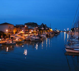 Hafen von Igea Marina / Bellaria