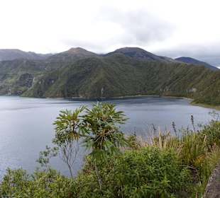 Blick auf den Kratersee