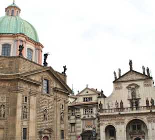 Most Karola - koniec mostu od strony starego miast