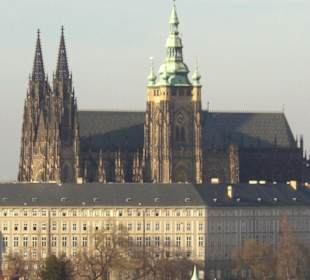 Blick auf die Prager Burg.