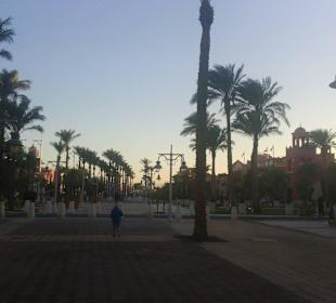 Promenade am Aben ! Alles leer