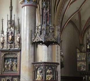 In der Kirche Mariä Himmelfahrt in Partenkirchen