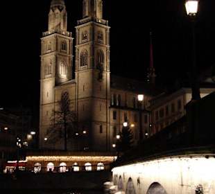 Grossmünster an der Limmat