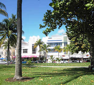 Blick auf den Ocean Drive