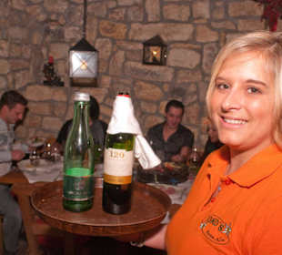 Guter Wein & bester Service