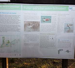 Informative Tafeln vorhanden