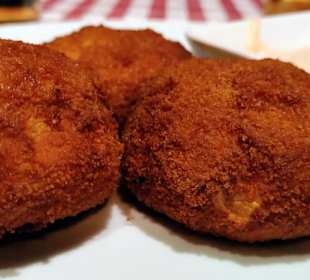 Panierte Champignons