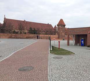 Widok na Malbork