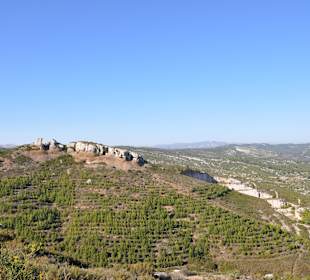 Felsformation der Montagne de la Canaille