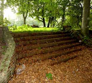 Alte Treppe in Pellens Park