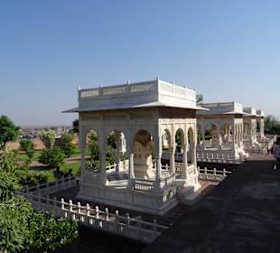 Blick über die Anlage