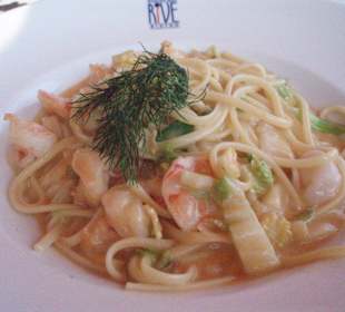 Lecker Essen im Rive