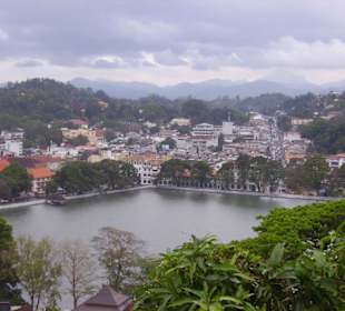 Blick über Kandy