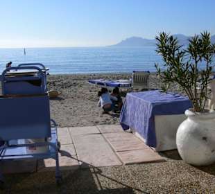 Blick vom Restaurant