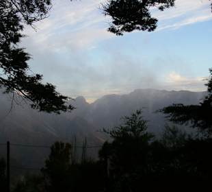 Blick von einem Levadaweg am Encumedapass