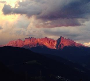 Rosengarten von der Sternwarte aus